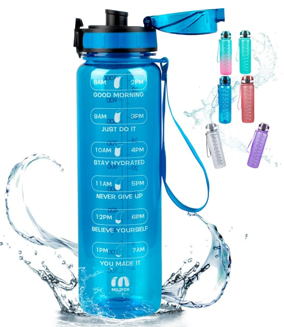 Stay Hydrated with this Motivational Water Bottle